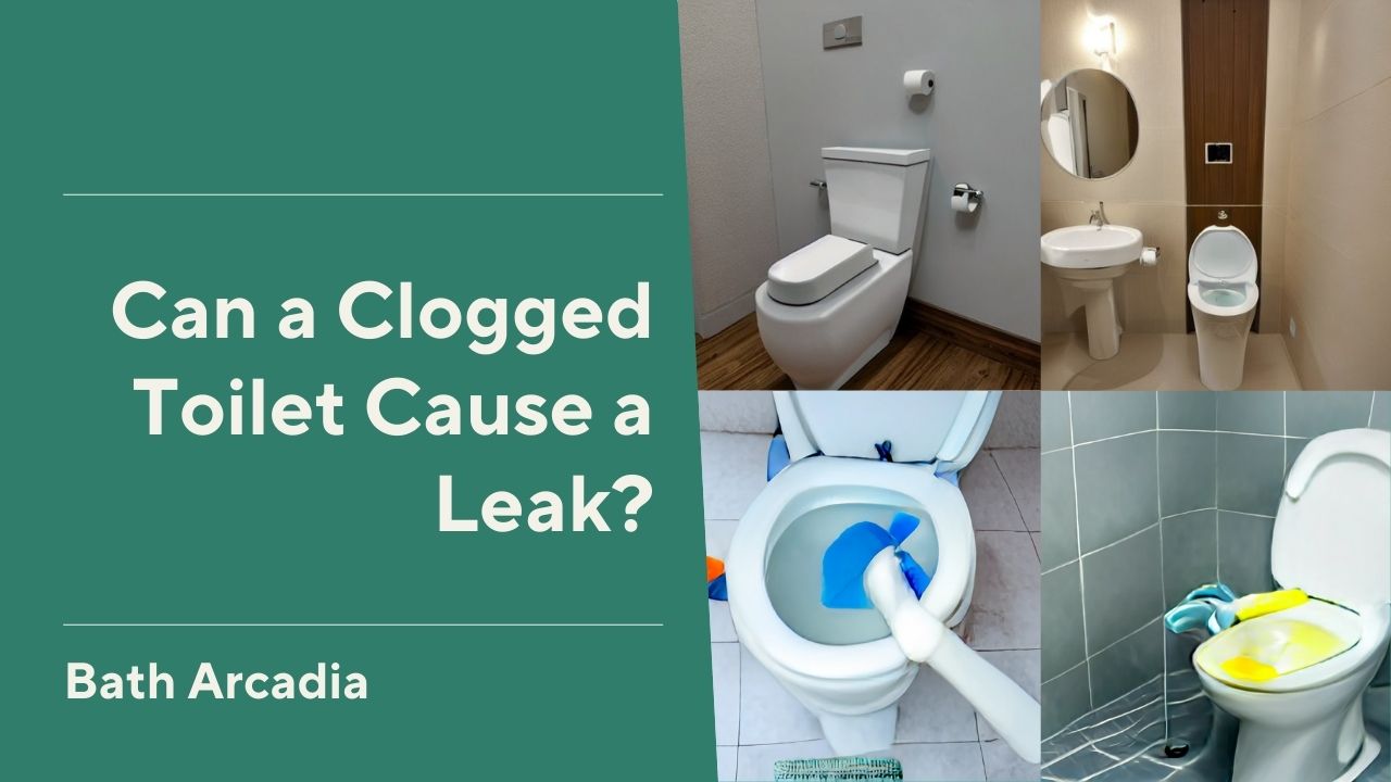 Can a Clogged Toilet Cause a Leak?