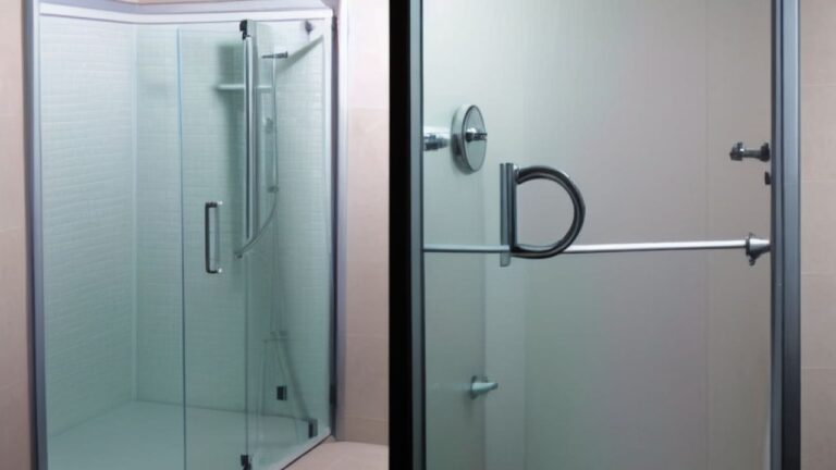 how to repair a sagging shower door