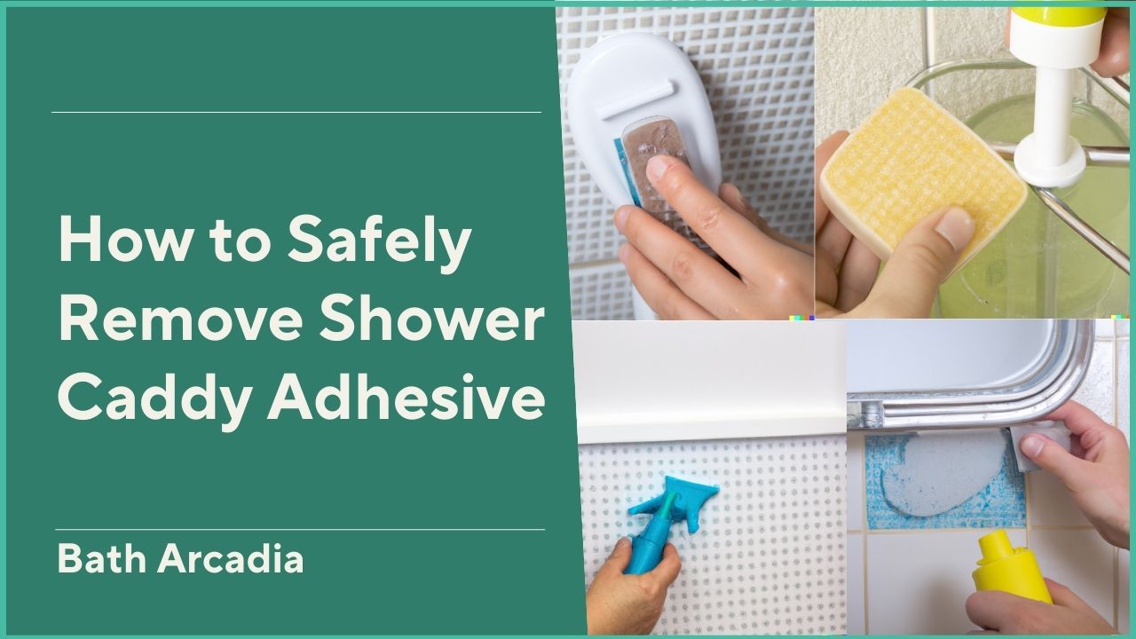 How to Safely and Effectively Remove Shower Caddy Adhesive