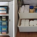 how to organizing your bathroom cabinets and drawers