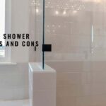 half glass shower door pros and cons
