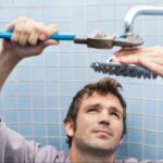 how to replace a shower head arm