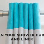 how to clean your shower curtain and liner