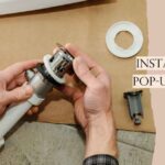 how to install a pop-up drain