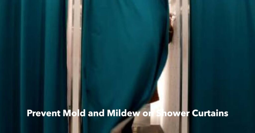 how to prevent mold and mildew on your shower curtain