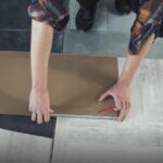 easiest bathroom flooring to install yourself