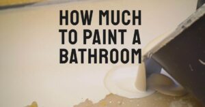 how much to paint a bathroom