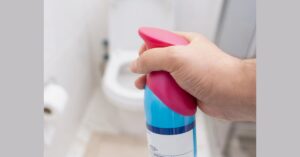 how to get rid of poop smell in bathroom fast