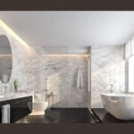 is marble good for bathroom floors