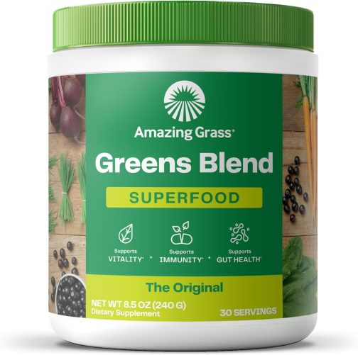 Amazing Grass Greens Blend Superfood: Greens Powder Mix for - Image 2