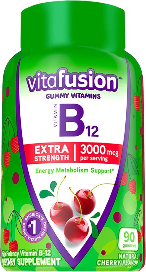 Vitafusion Extra Strength Vitamin B12 Gummy Vitamins for - Image 2