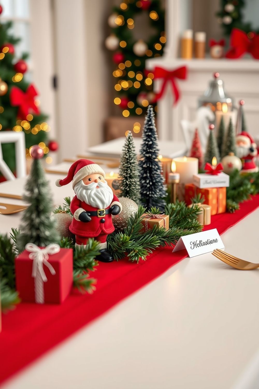 Accessorize and Personalize: Finishing Touches for Your Christmas Runner