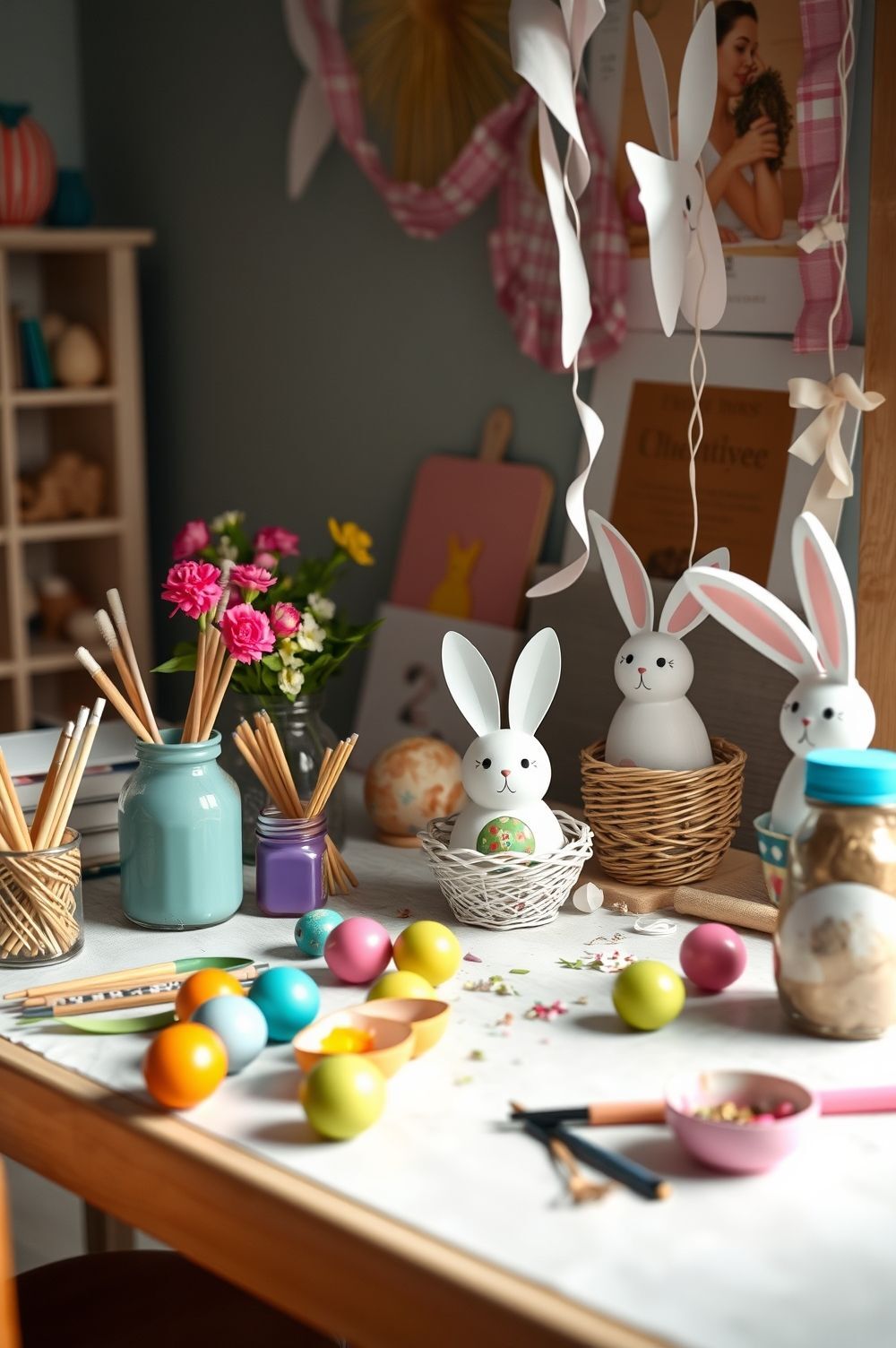 Adding Festive Touches with DIY Easter Decor