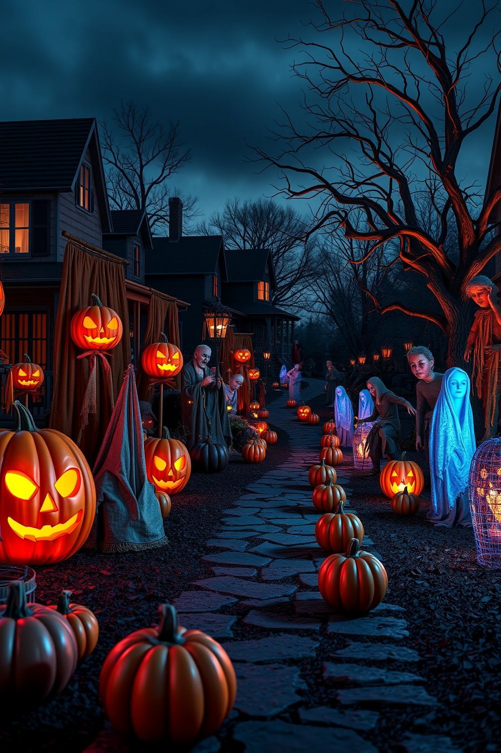 Adding Fun and Fright with Themed Halloween Displays