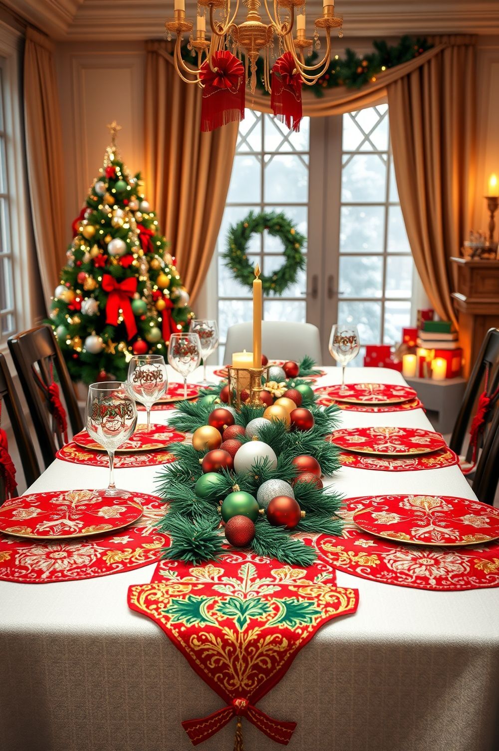Bright and Beautiful: Using Festive Colors for Your Christmas Runner