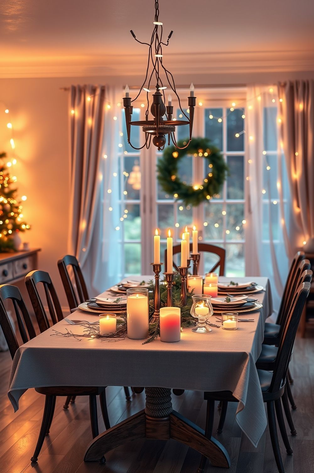 Creating a Festive Atmosphere with Lighting and Ambience