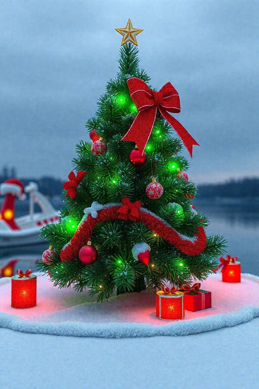 Creative Christmas Decorations for Your Watercraft