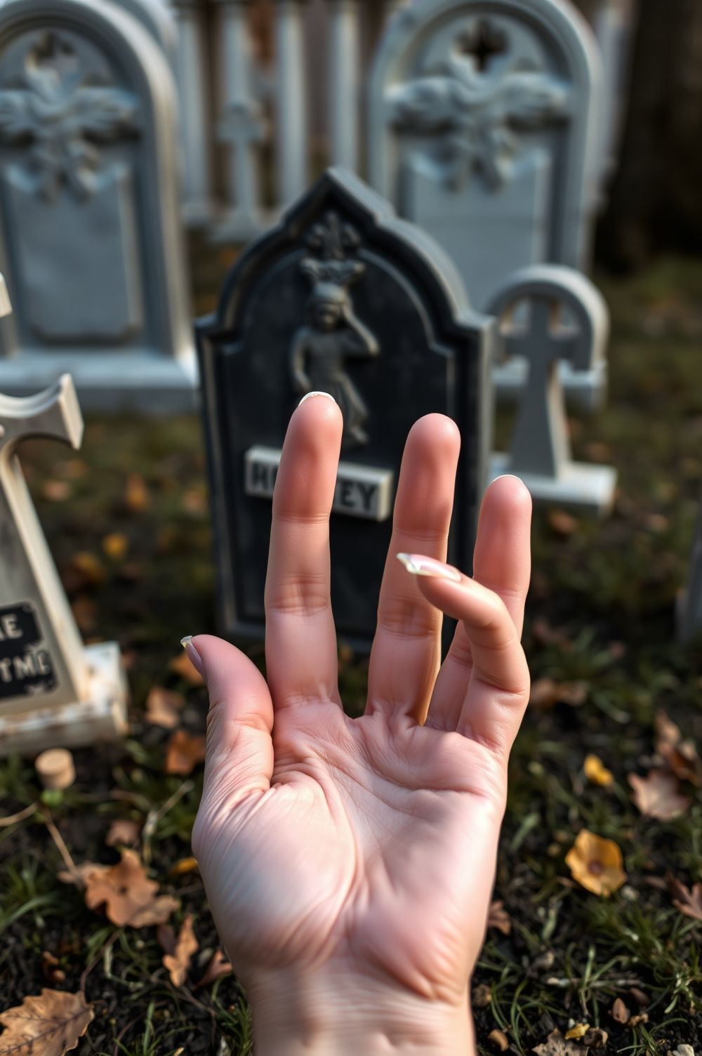 Creative Halloween Cemetery Decorating Ideas Using DIY Tombstones