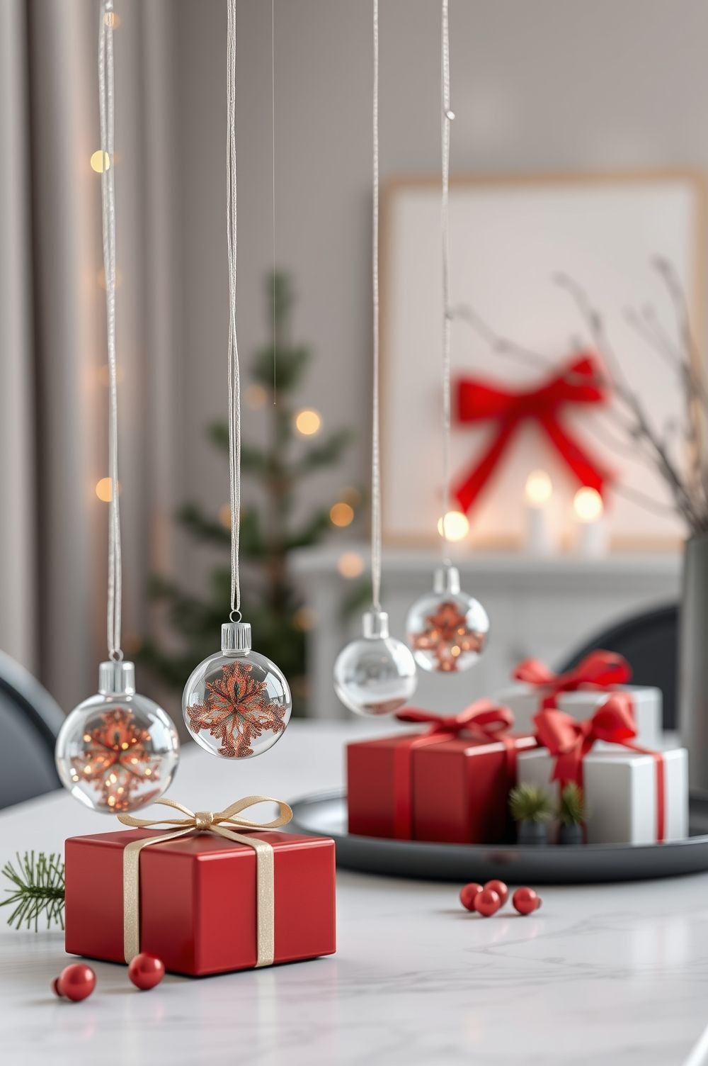 Decorate with Slim and Stylish Ornaments