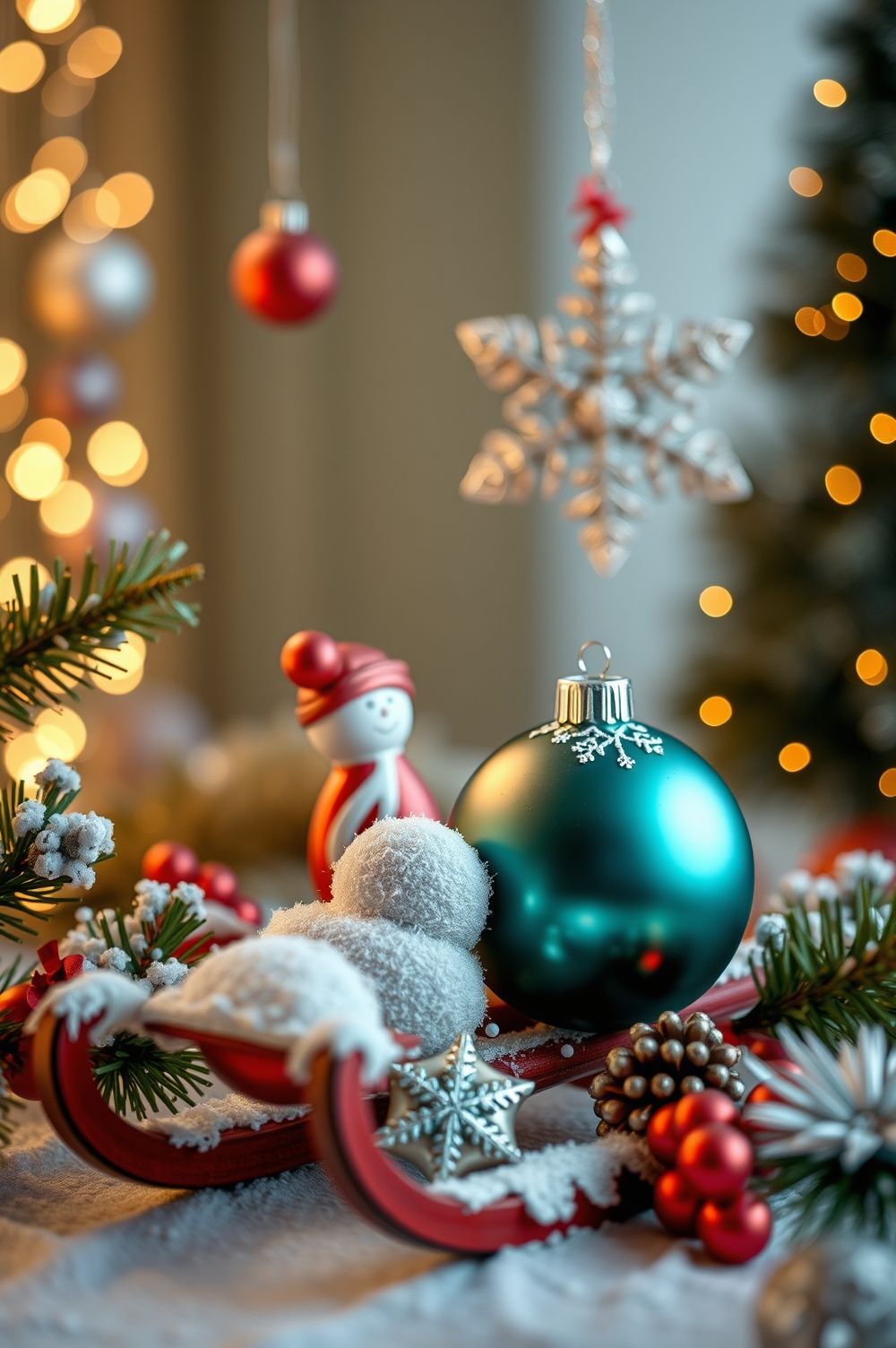 DIY Ornaments and Accessories for Your Sled Decor