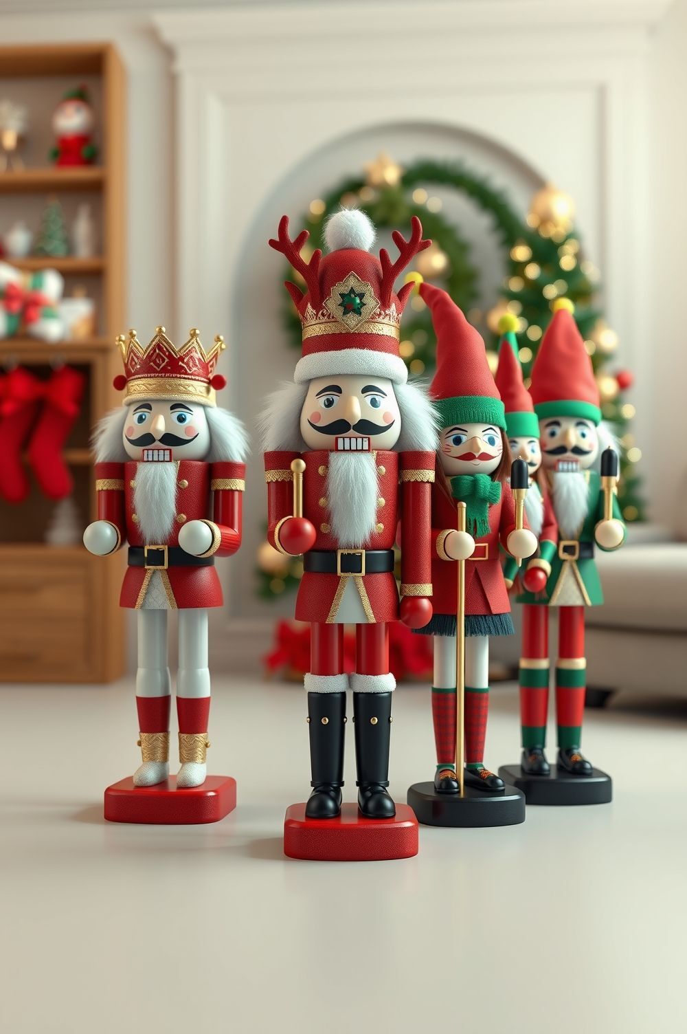 Dress Up Nutcracker as Holiday Characters