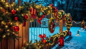Fabulous Fence Christmas Decorating Ideas You Can Create Today