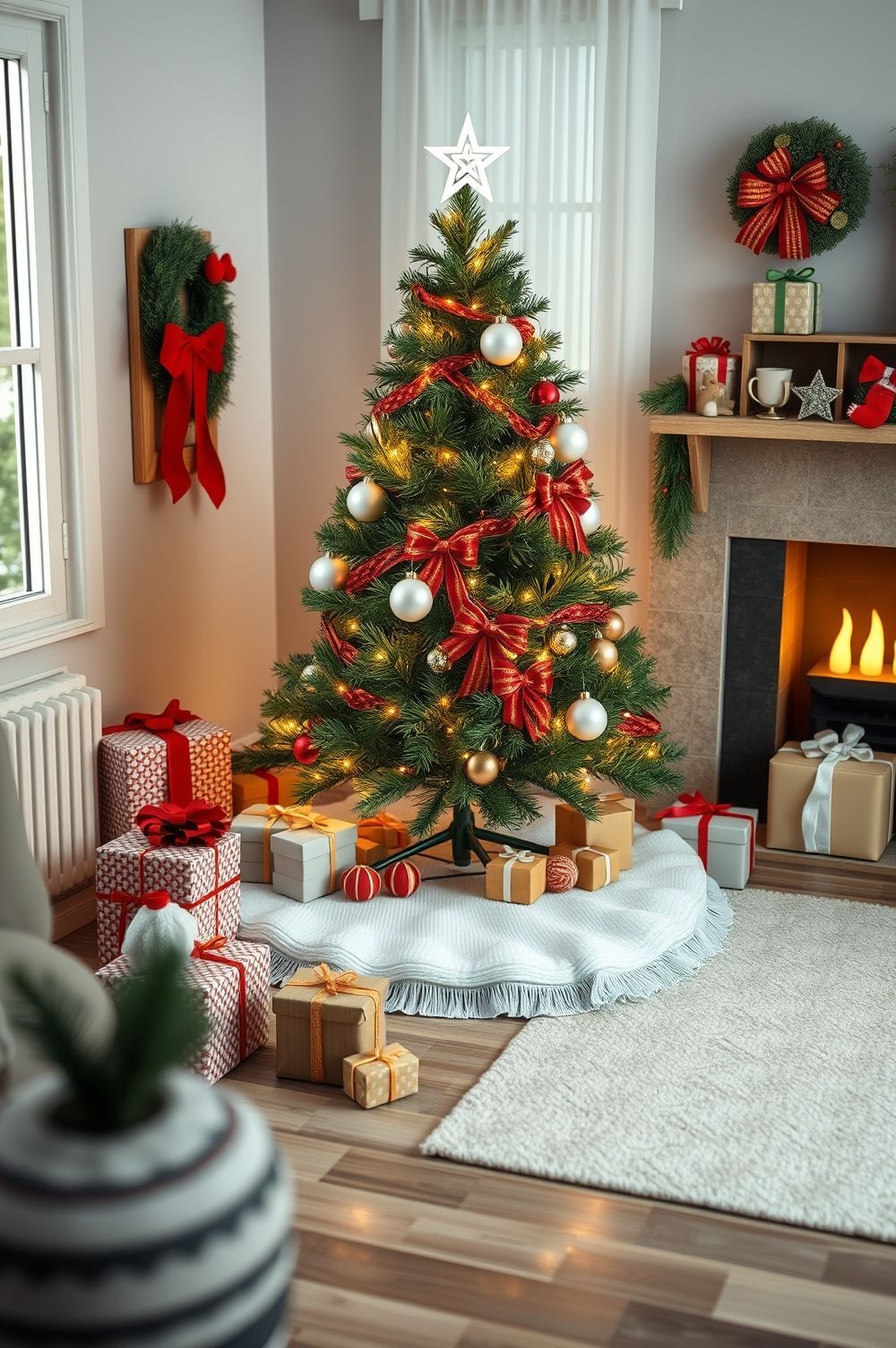 Finishing Touches for That Traditional Christmas Tree Look