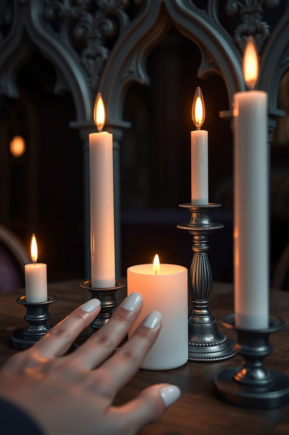 Gothic Lighting and Candle Ideas for a Victorian Atmosphere