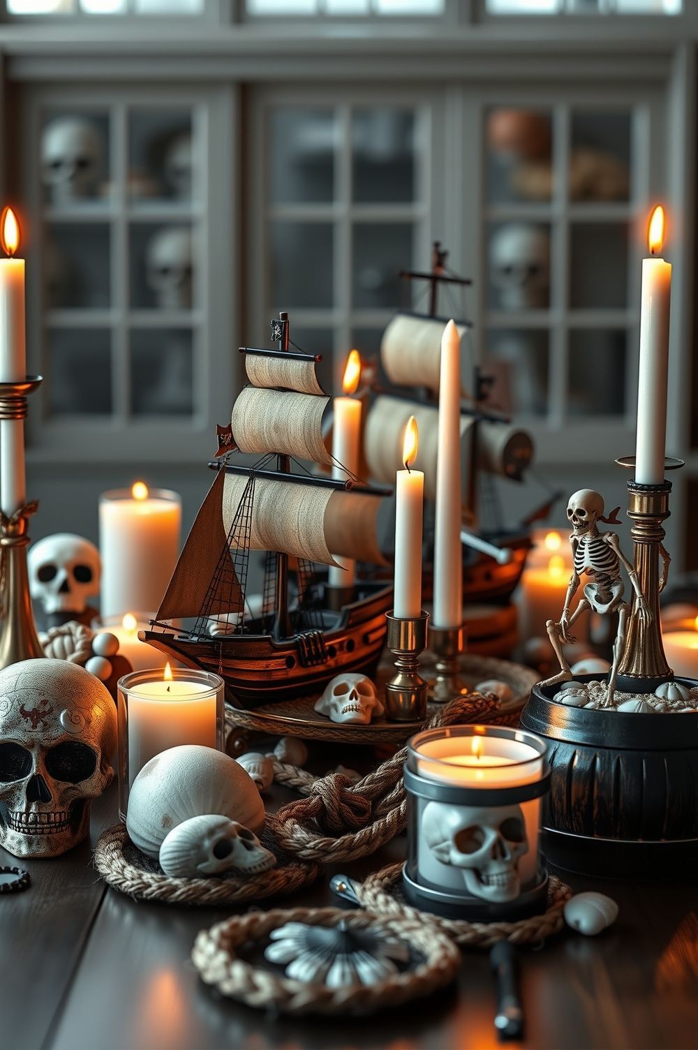 Haunting Seas with Pirate-themed Centerpieces