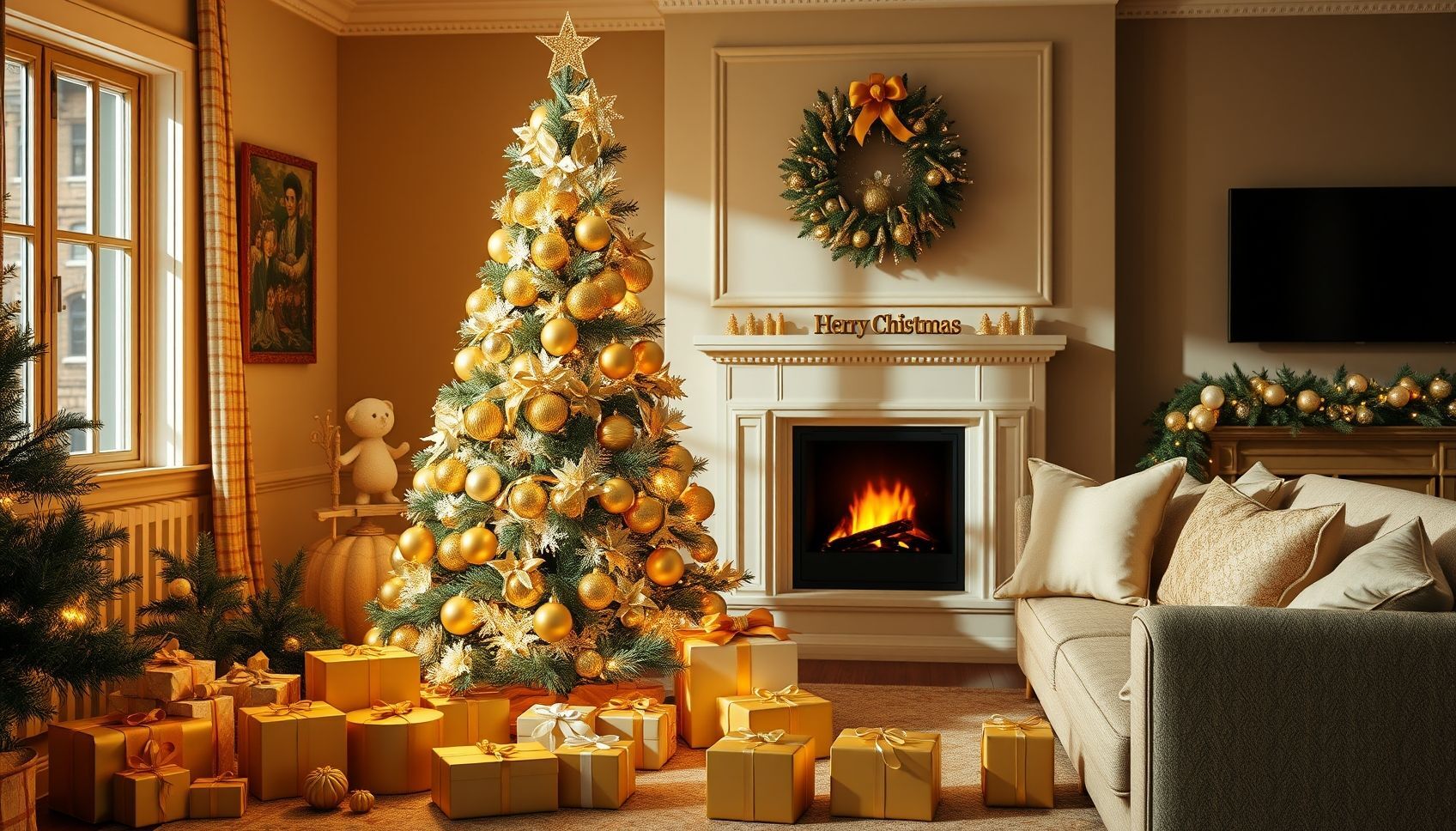 Shining Bright: 5 Gold Christmas Decorating Ideas that Will Make Your Home Sparkle