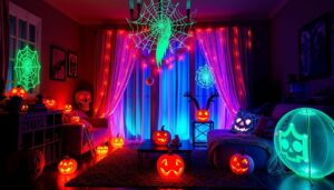 Spooktacular Secrets: Creative Halloween Black Light Decorating Ideas That Will Make Your House Glow