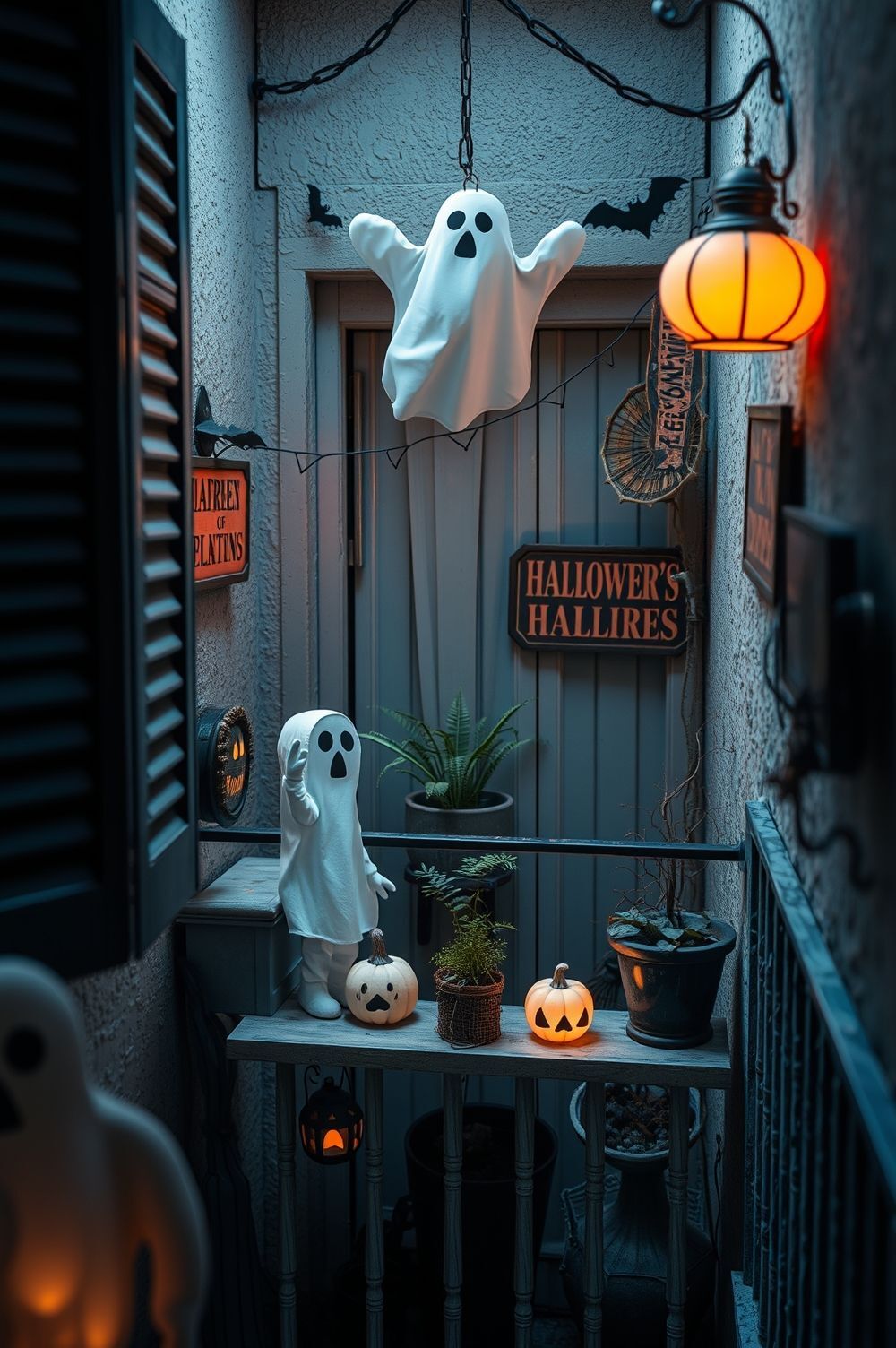 Spooky Characters & Haunted Props in Small Spaces