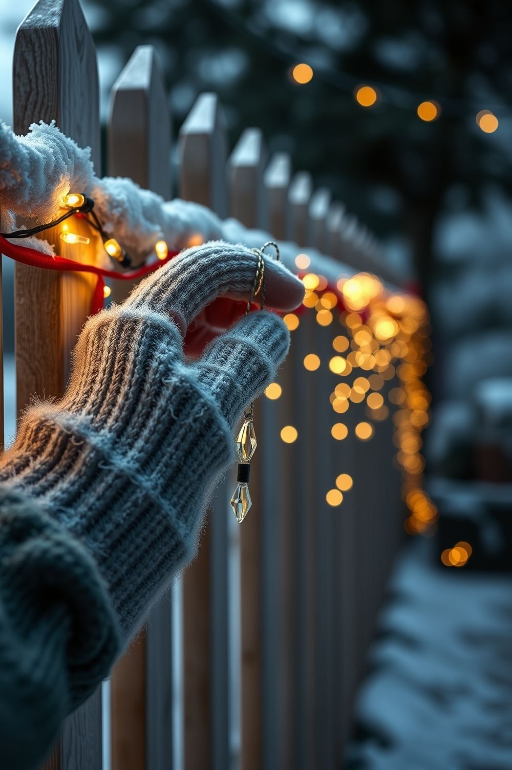 Tips and Tricks for Long-lasting Fence Christmas Decorations