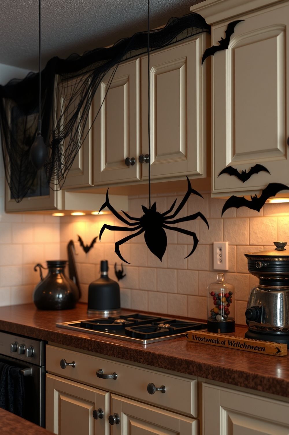Transform Your Kitchen Cabinets into Creepy Cabinets