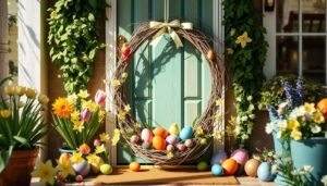 10 Easter Front Door Decorating Ideas That Will Make Your Home Bloom with Joy