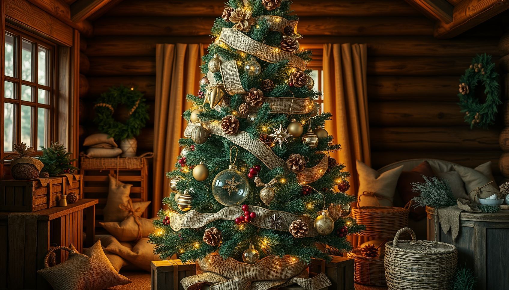 10 Rustic Christmas Tree Decorating Ideas You’ll Love to Try
