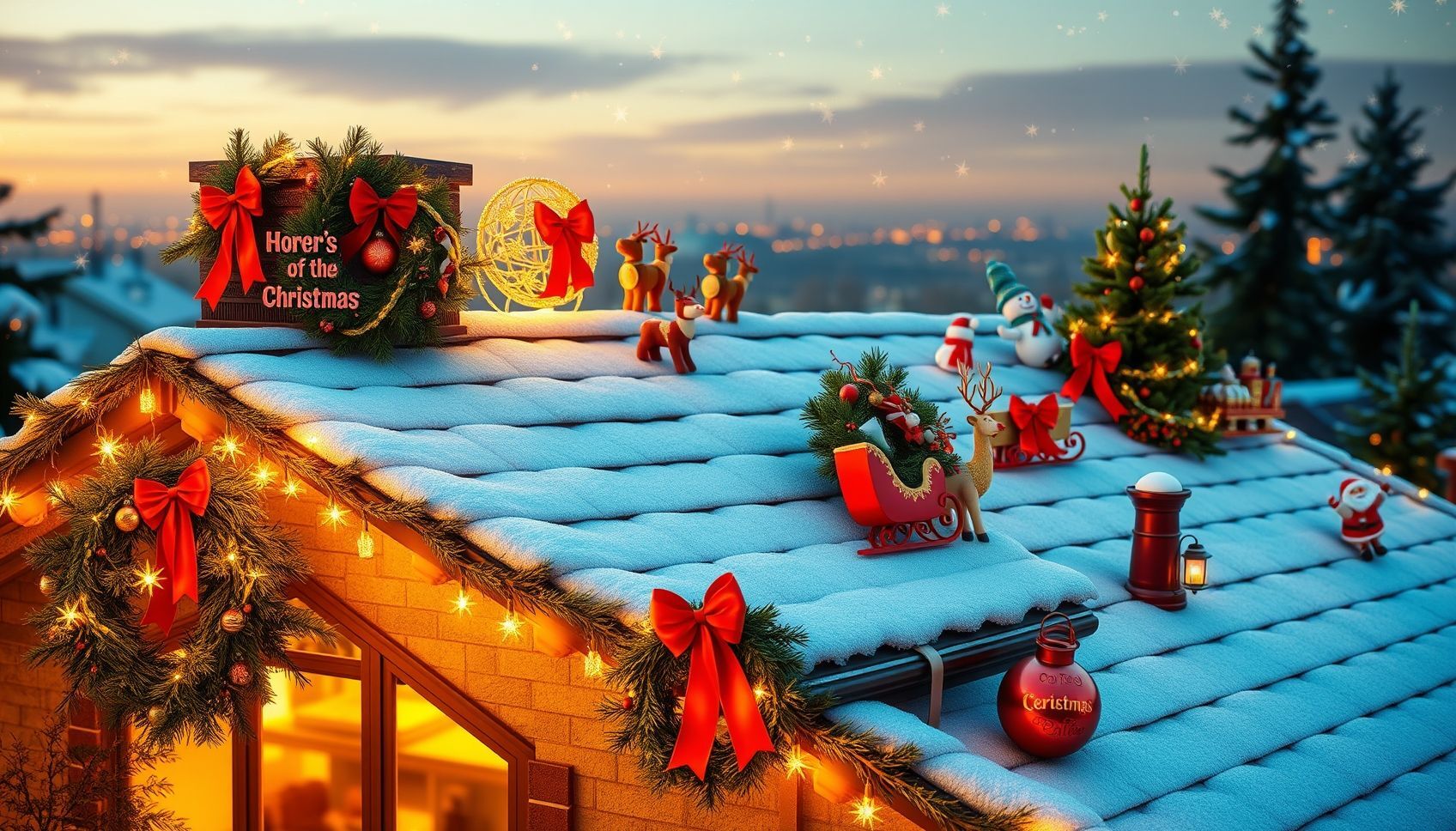 50 Fun & Fabulous Roof Christmas Decorating Ideas You’ll Love
