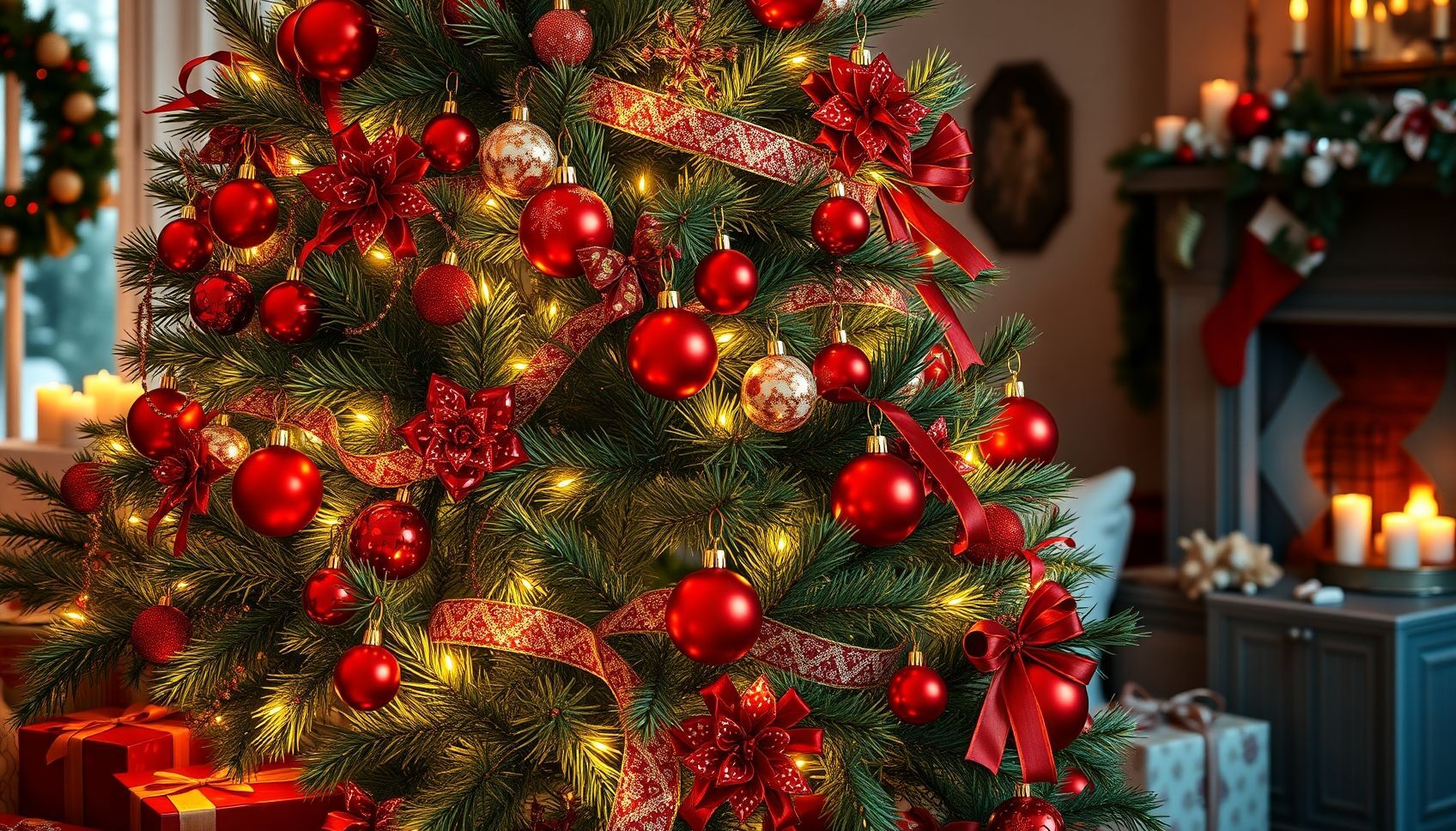Brighten Your Holidays with Stunning Red Christmas Tree Decorating Ideas