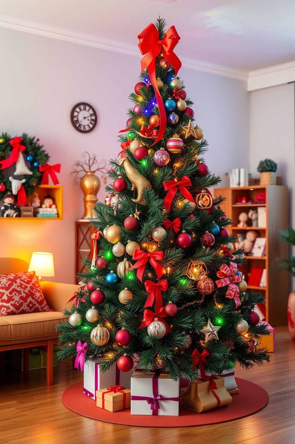 Colorful and Creative Modern Christmas Tree Ideas