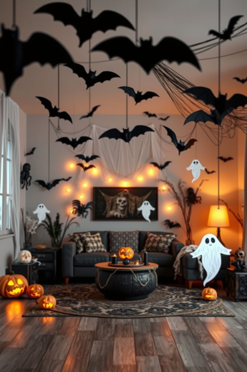 Crafting Creepy Indoor Decorations