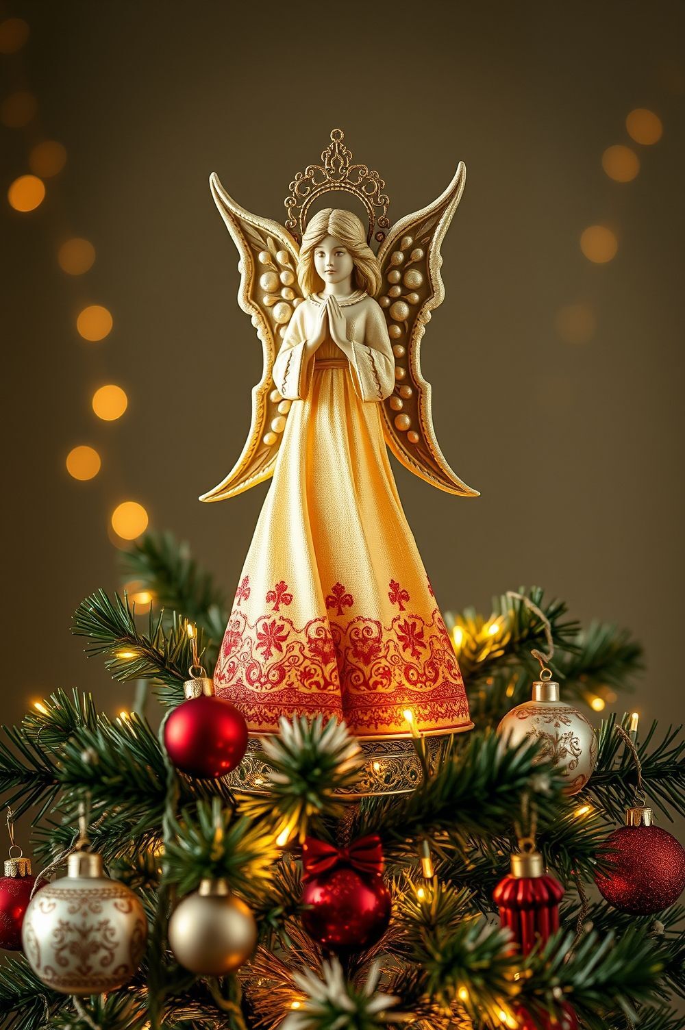 Create a Nostalgic Tree Topper with Vintage Inspirations