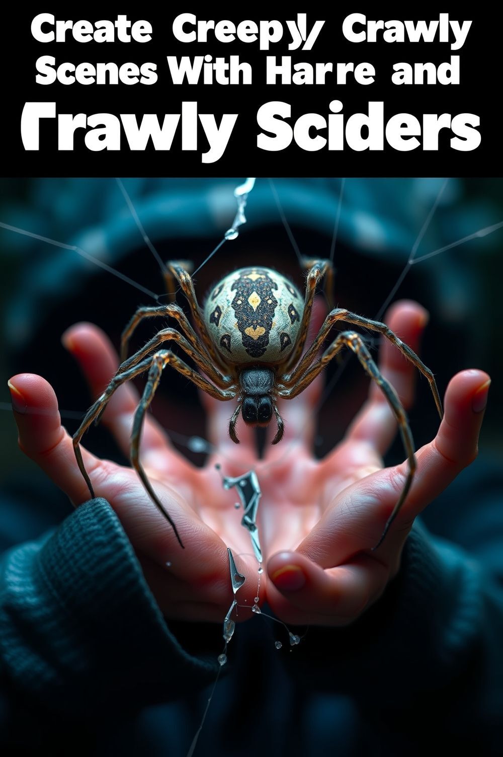 Create Creepy Crawly Scenes With Nature and Fake Spiders