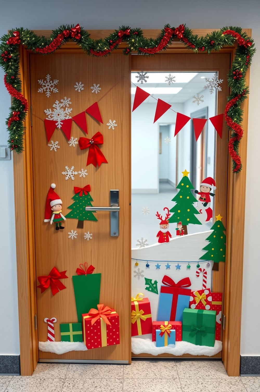 Creative Christmas Door Themes That Make a Statement
