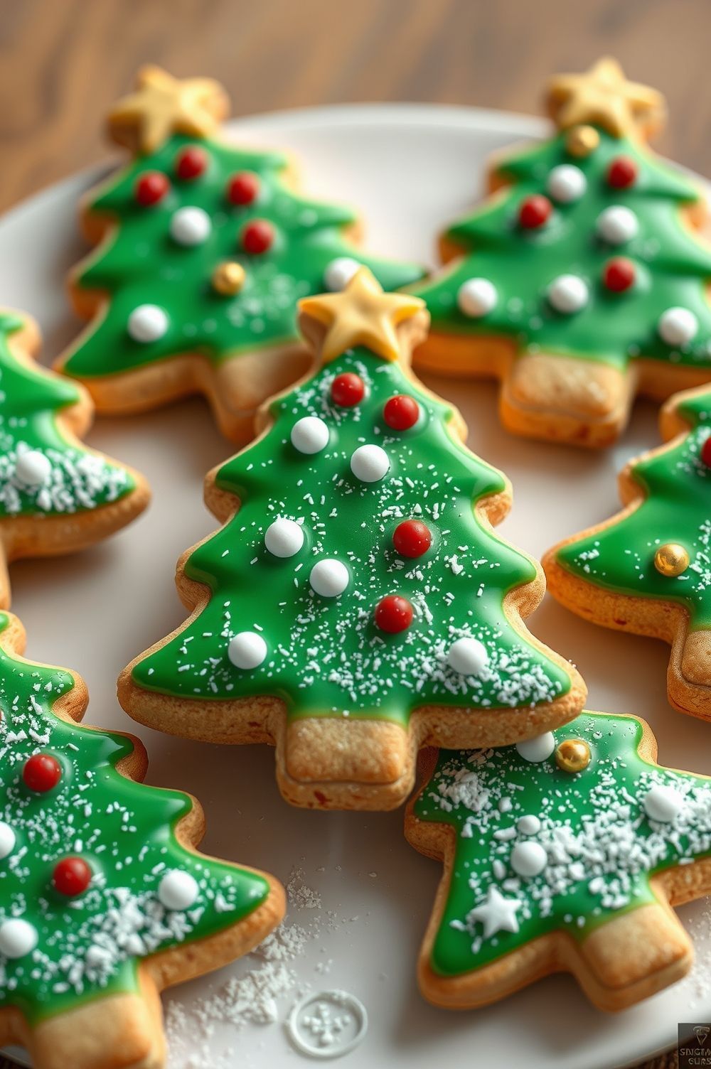 Creative Christmas Tree Cookies