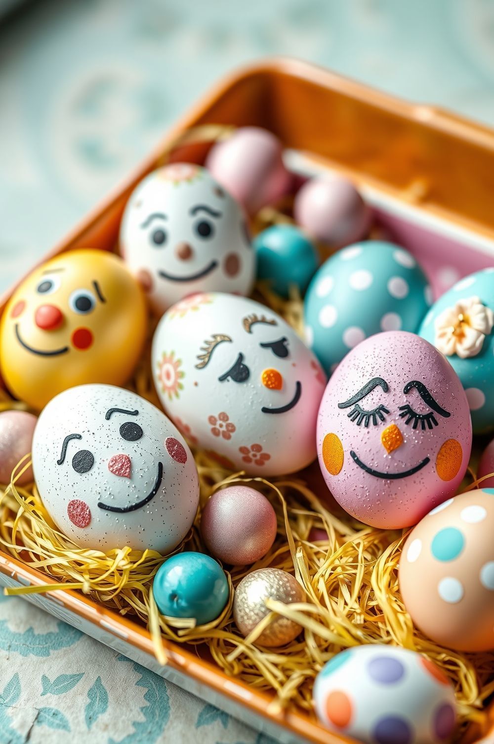 Creative Easter Egg Decorations for Your Tray