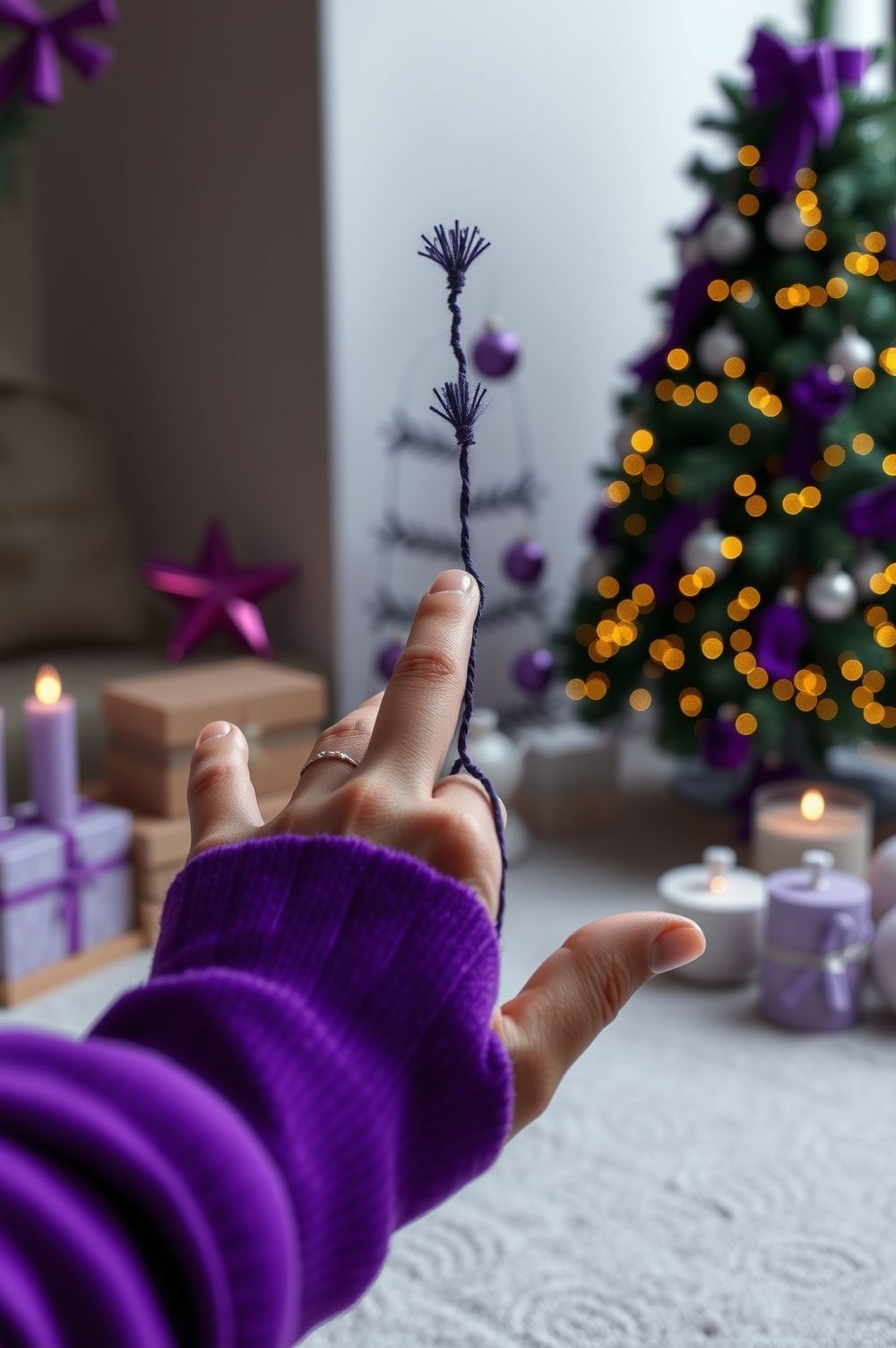 Creative Ideas to Style Your Purple Christmas Tree