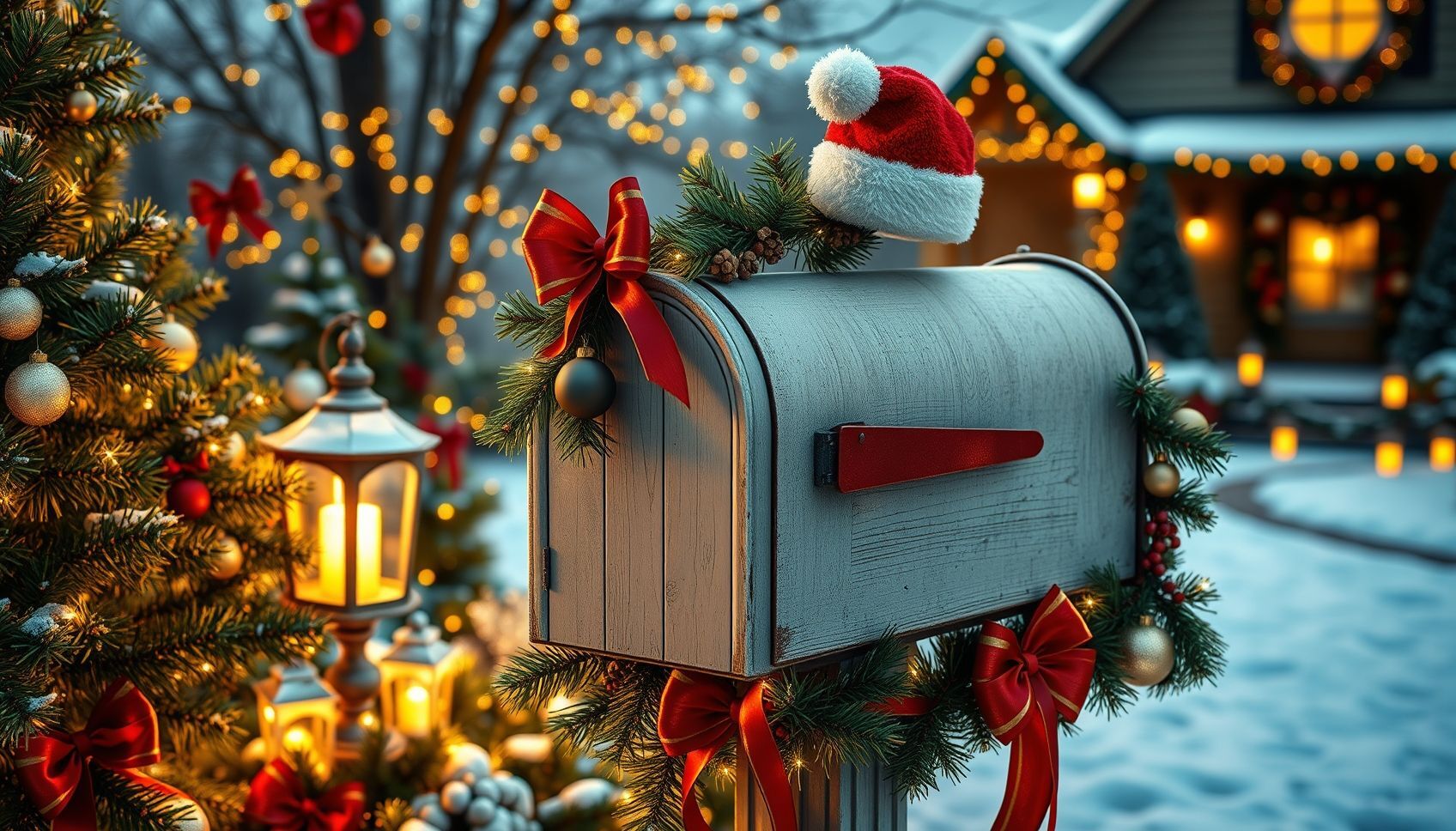 Creative Mailbox Christmas Decorating Ideas That Will Make Your Home Shine