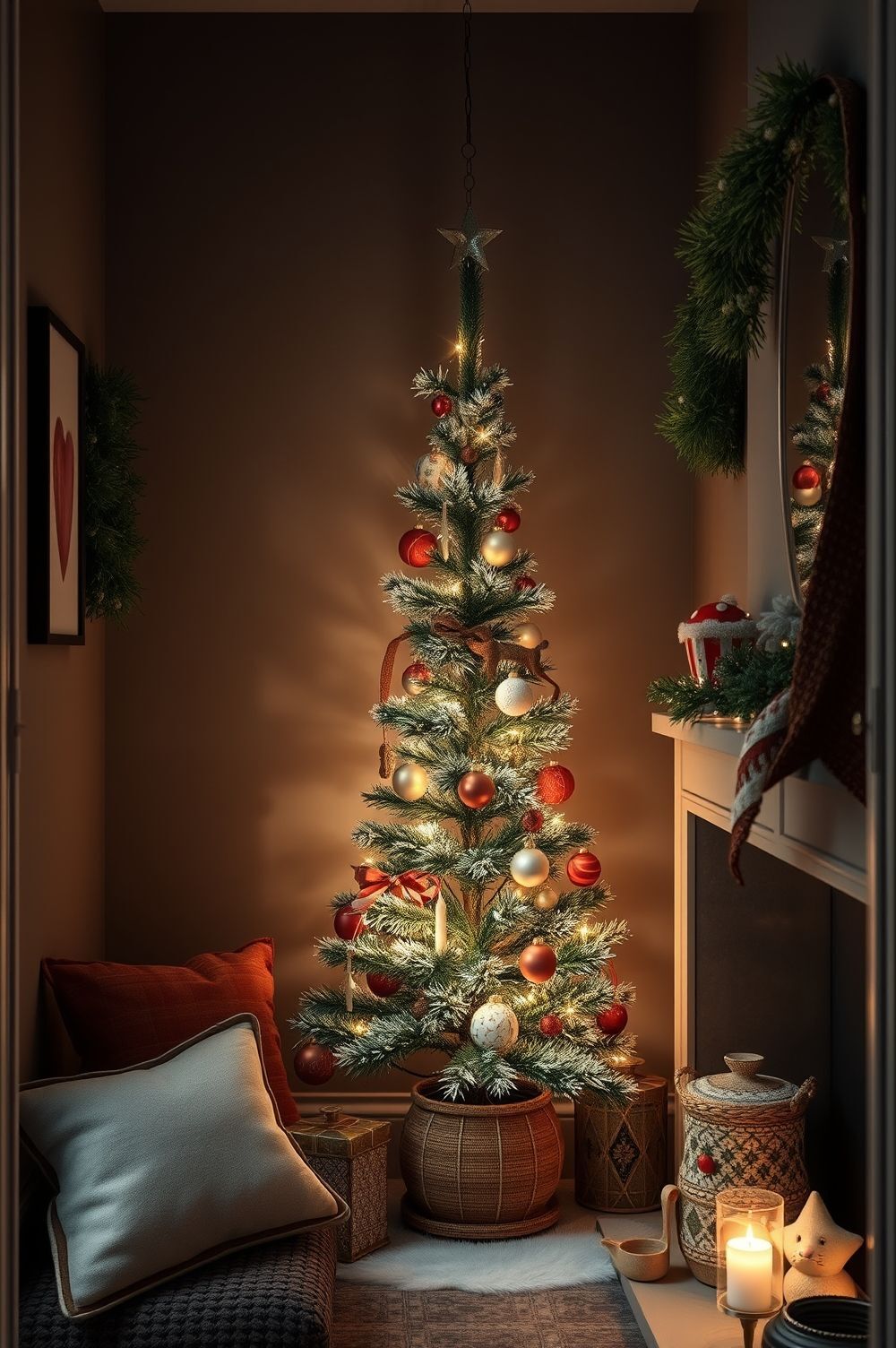 Creative Spaces and Unusual Decor Ideas for Slim Trees