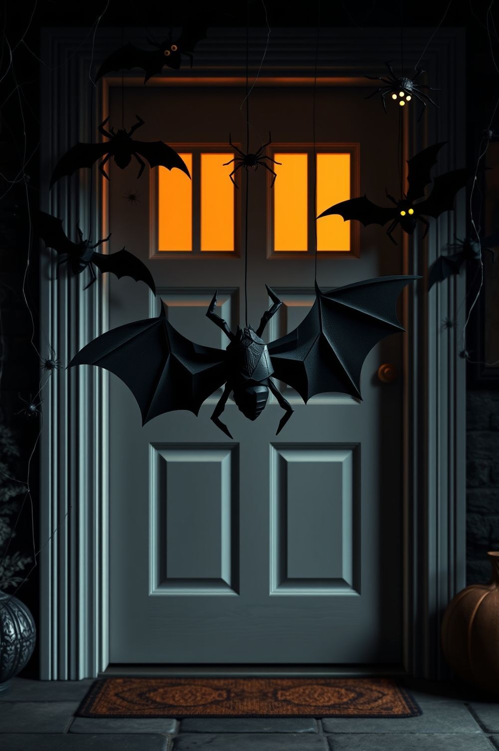 Creepy Crawly Spider and Bat Decorations That Will Catch Eyes