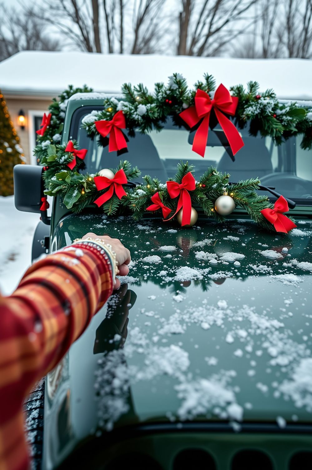 Deck the Jeep with Boughs of Holly: Easy Christmas Decorations for Your Jeep